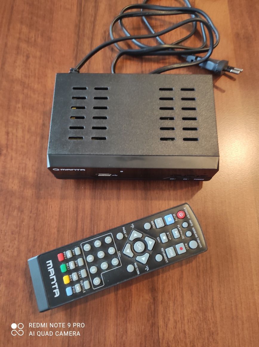 Dekoder DVB -1  Manta STARY SYGNAŁ