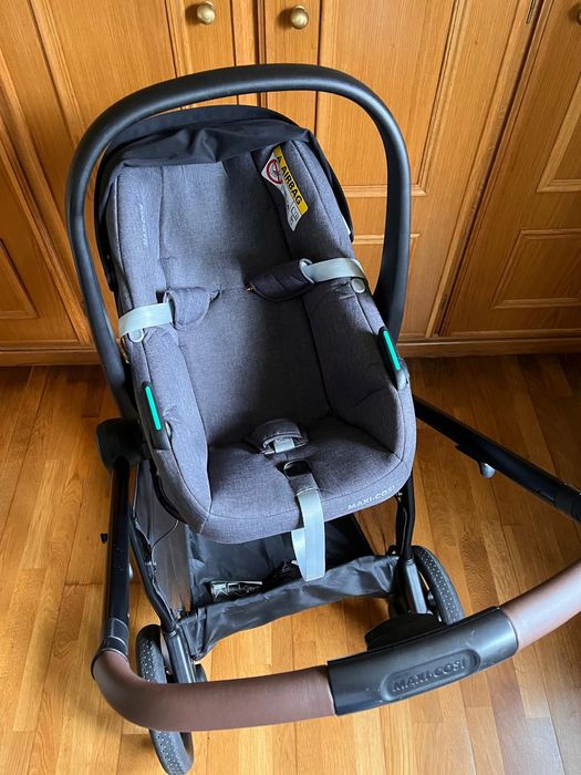 Trio Zélia S Maxi Cosi cinzento