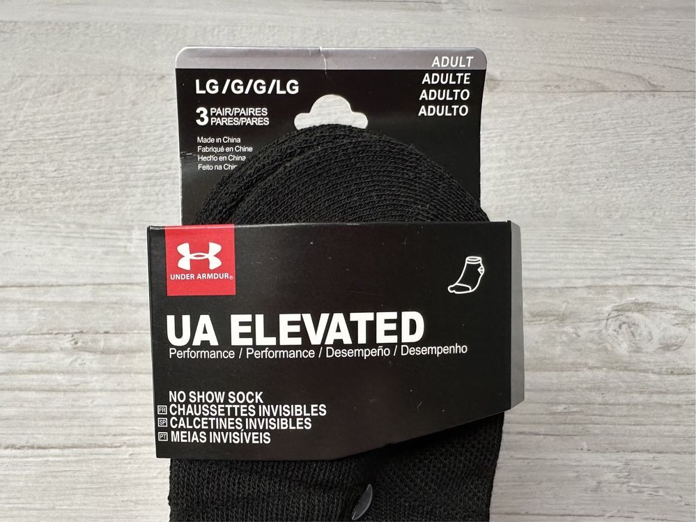 Шкарпетки спортивні Under Armour Elevated Black