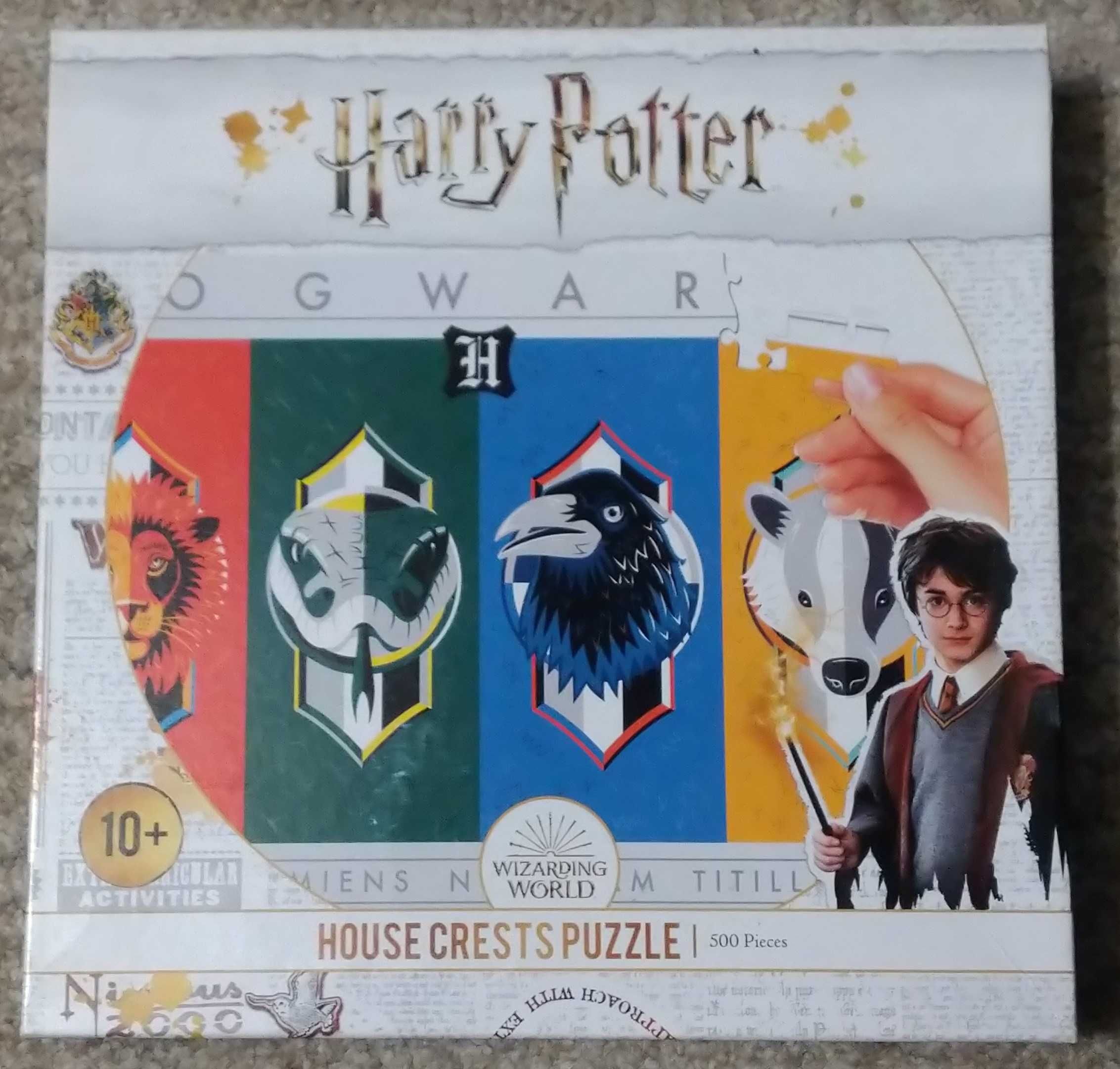 Puzzle Harry Potter - House Crest Herby , 500 el.