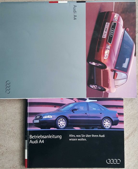 Audi A4 fabryczna instrukcja obsługi i katalog po niemiecku