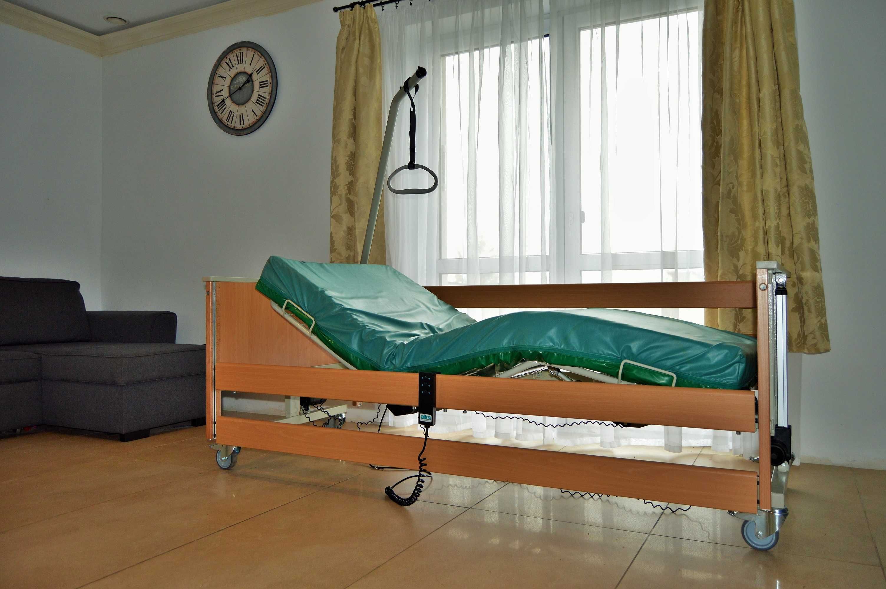 Łóżko rehabilitacyjne z materacem , Wypożyczalnia łóżek