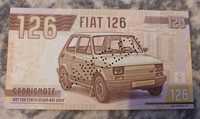 Banknot Fiat 126 unc 2023 Matej Gabrisa