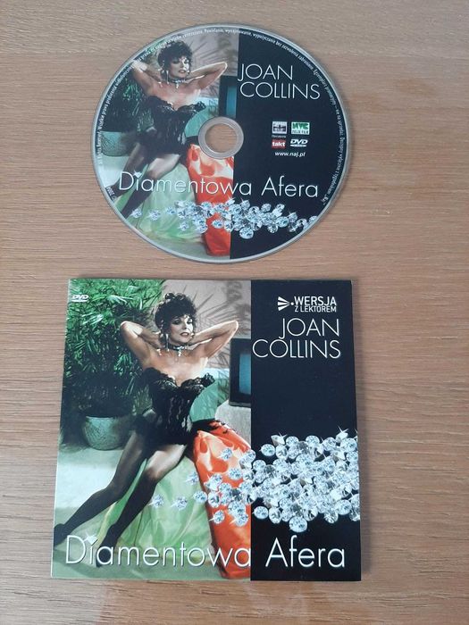 Diamentowa afera, film z Joan Collins, płyta DVD