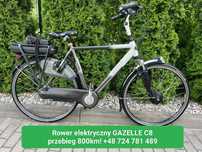 Rower elektryczny GAZELLE C8 przebieg 800km!