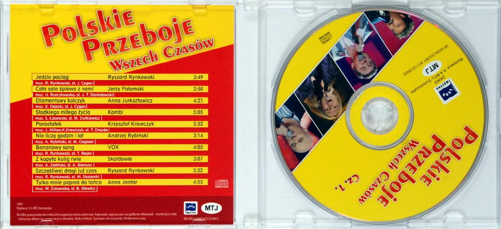 (CD) VA - Polskie Przeboje Wszech Czasów Cz. 1