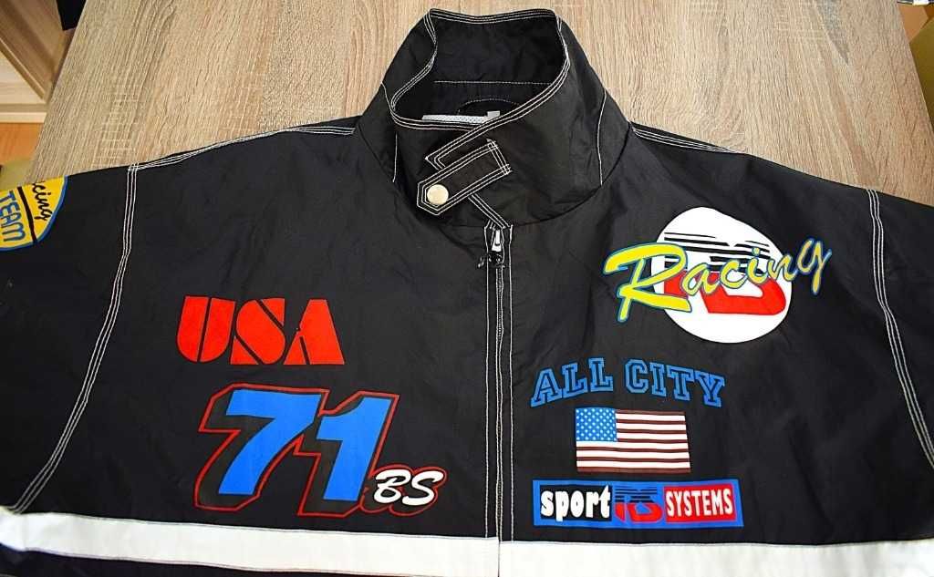 Lekka kurtka - ,,Racing Team USA'' - rozmiar XL.