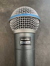 Микрофон Shure beta 58 + микрофонный кабель