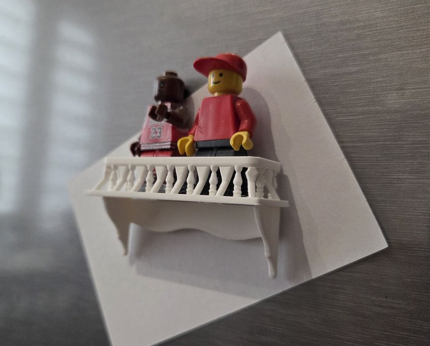 Magnes na lodówkę Balkon