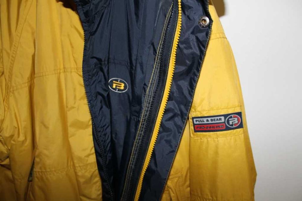 Casaco neve dupla face.