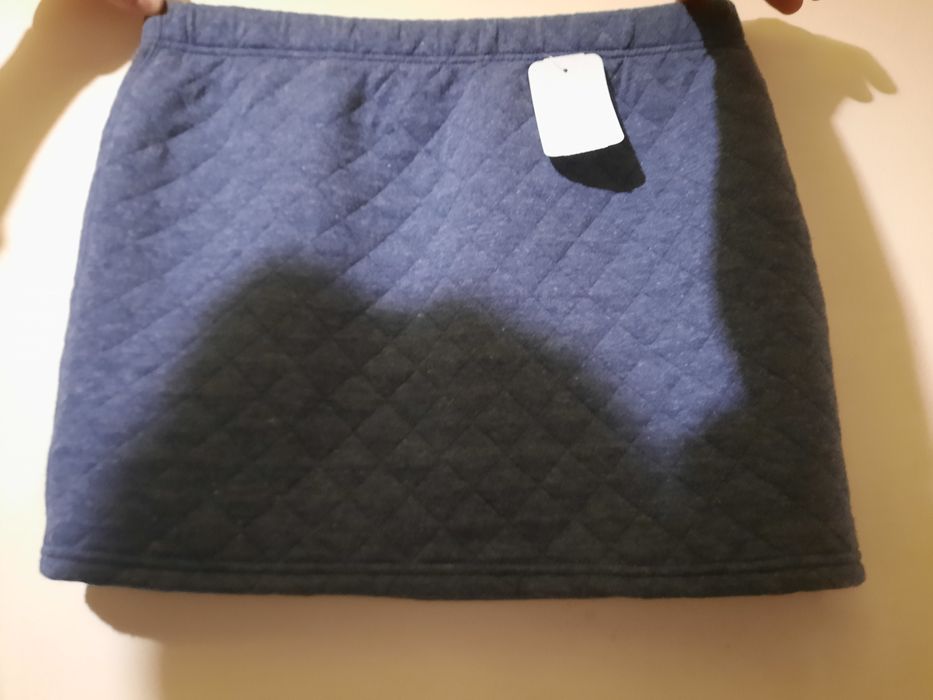 Стеганая трикотажная новая брендовая юбка