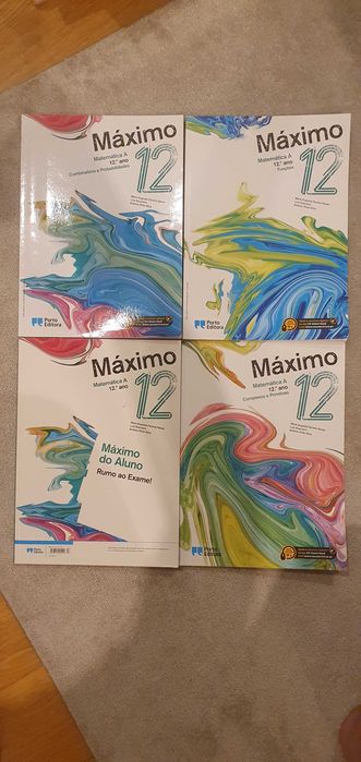 Pacote - 3 Manuais Máximo 12