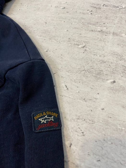 Paul Shark meska bluza rozpinana z kapturem granatowa