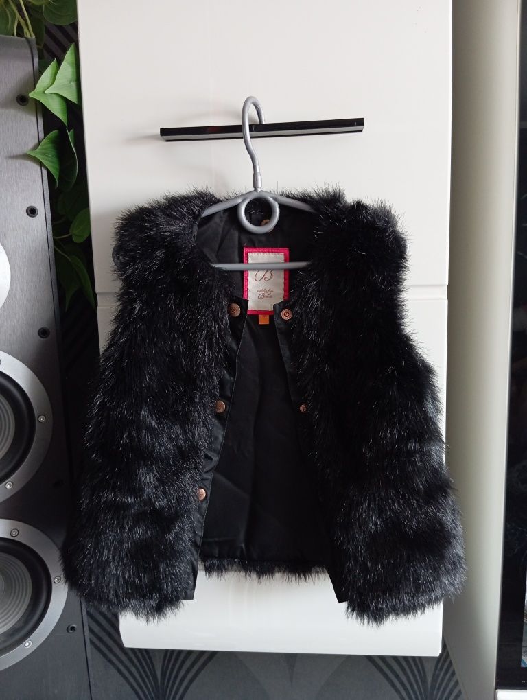 Kamizelka futrzana bezrękawnik futrzany futerko Ted Baker 4T