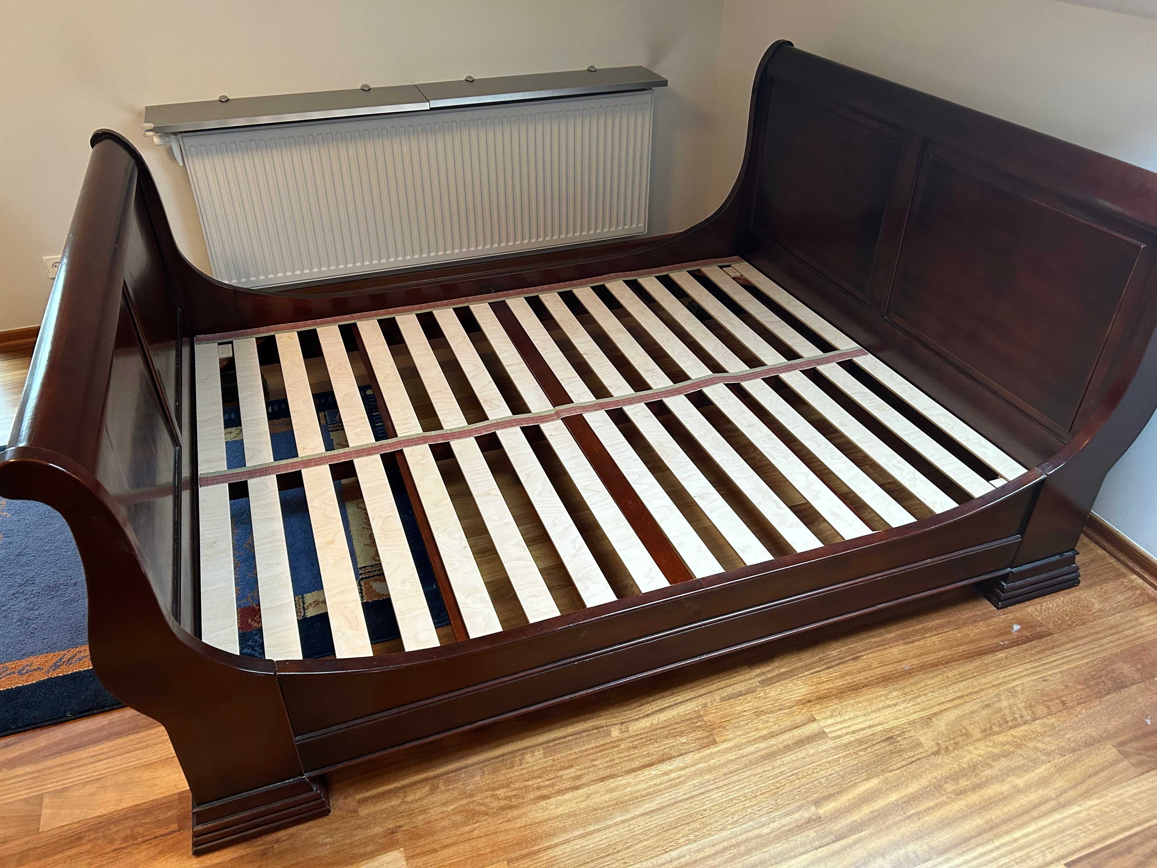 Łóżko drewniane 2-osobowe 160x200