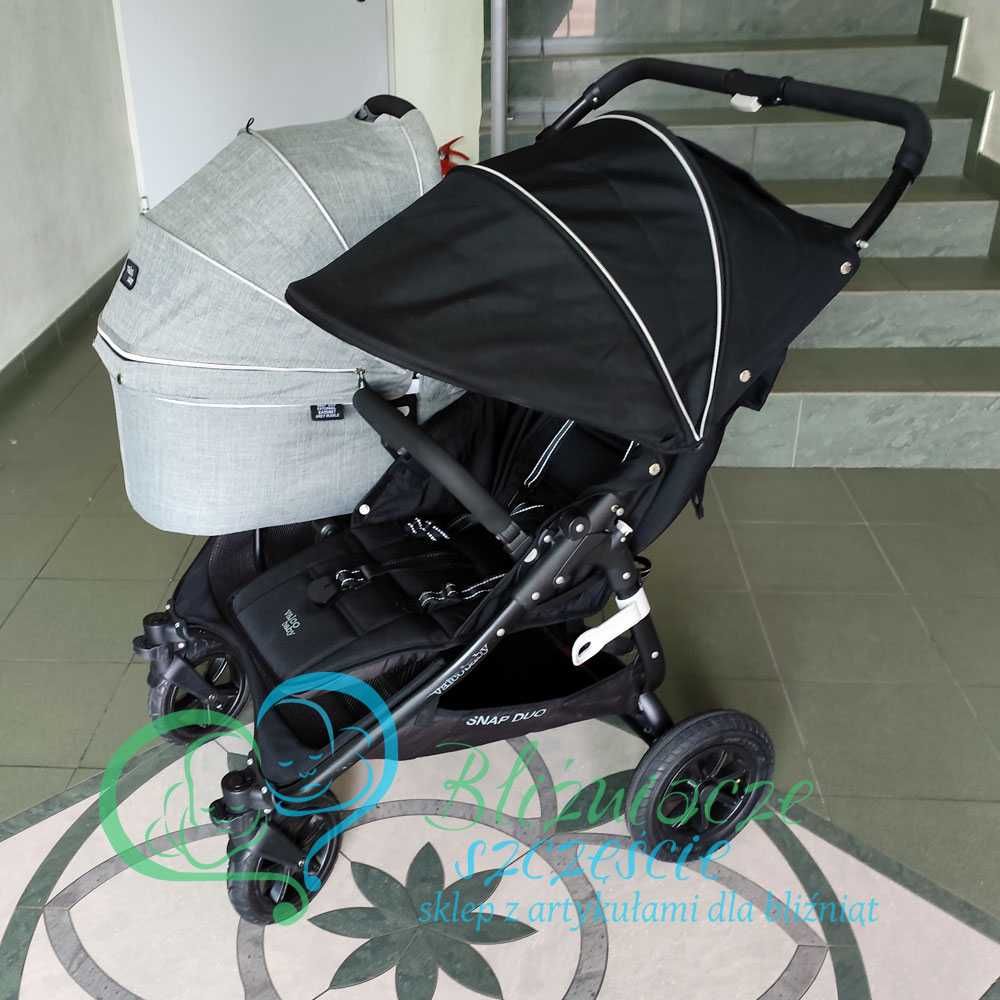 Używany wózek Valco Baby Snap Duo Sport dla rodzeństwa | KOMIS