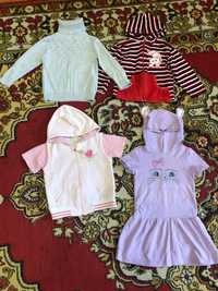 Набор детской одежды для девочки на возраст 3-4 года