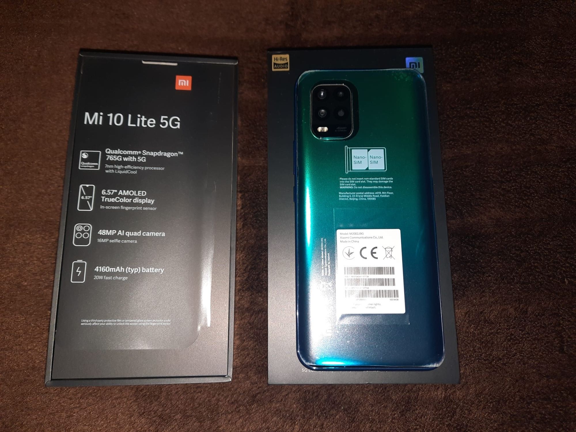 Xiaomi Mi 10 Lite 5G C/Novo