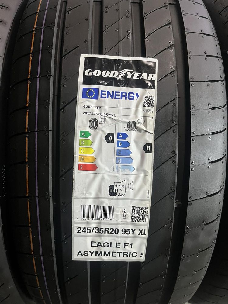 275/30/20+245/35/20 R20 Goodyear F1 Asymmetric 5 4шт нові