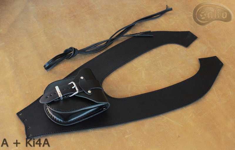 Pas na zbiornik Keeway SUPERLIGHT 125 krawat z kieszonką z nitami
