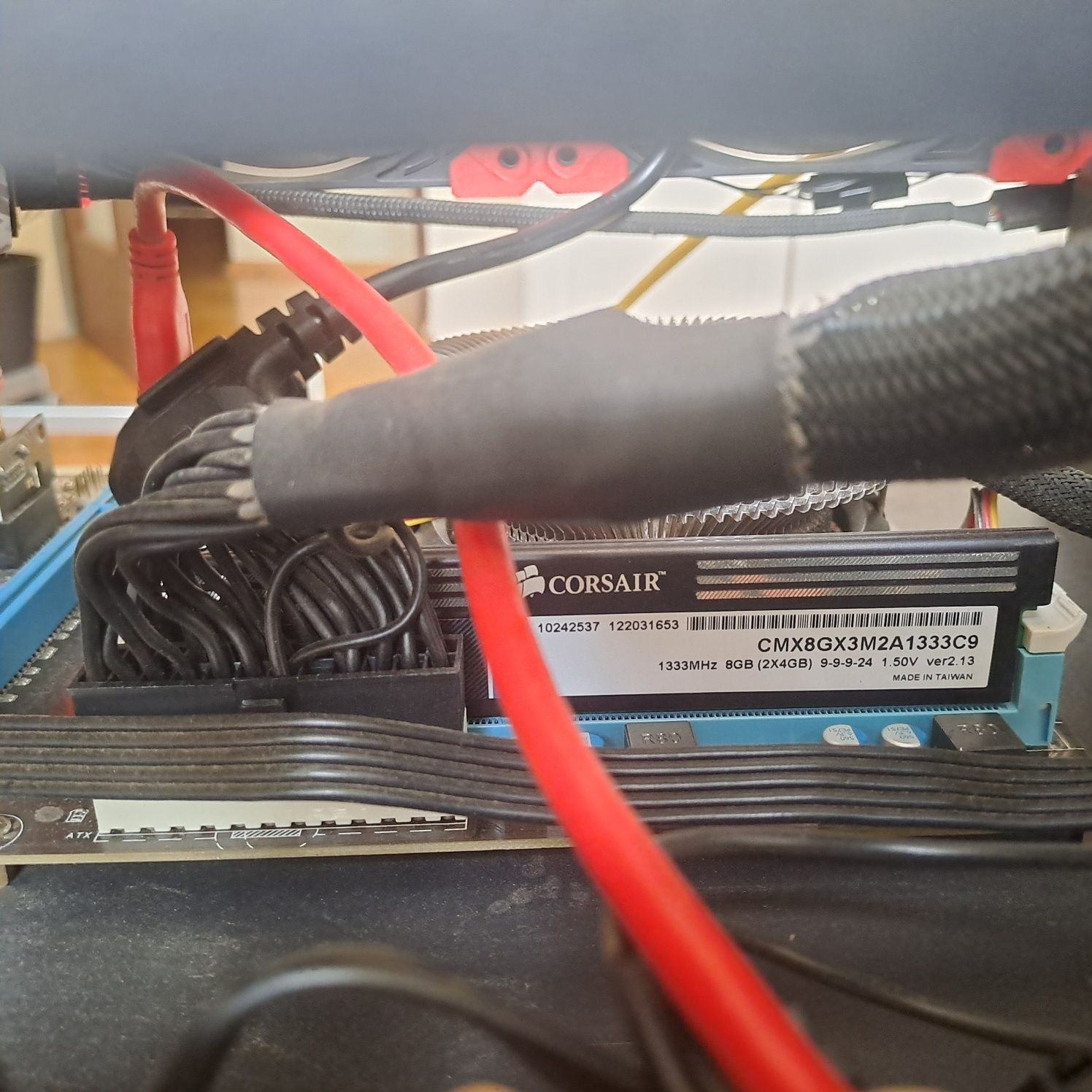 Koparka kryptowalut 4x RTX 3080 MSI BEZ LHR + Corsair PSU + Open Frame