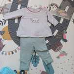 Komplet bluzka plus legginsy