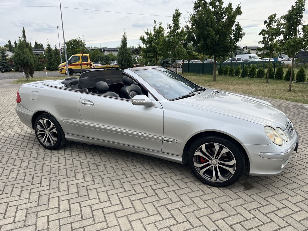 CLK200 kabriolet ładny