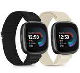 KIBDSNG Nylonowy pasek do zegarków Fitbit 2 sztuki
