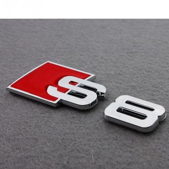 Емблеми решітки и кузова Audi S-line S3 S4 S6 S8 S5 SQ5 SQ7 RS6 RSQ5