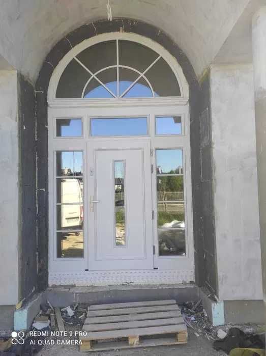 Drzwi zewnętrzne wejściowe  dębowe  dostawa GRATIS(czyste powietrze)