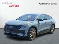 Audi Q4 e-tron S line Akt Tempomat Martwe pole Kamera HUD Carplay Nagłośnienie SONOS