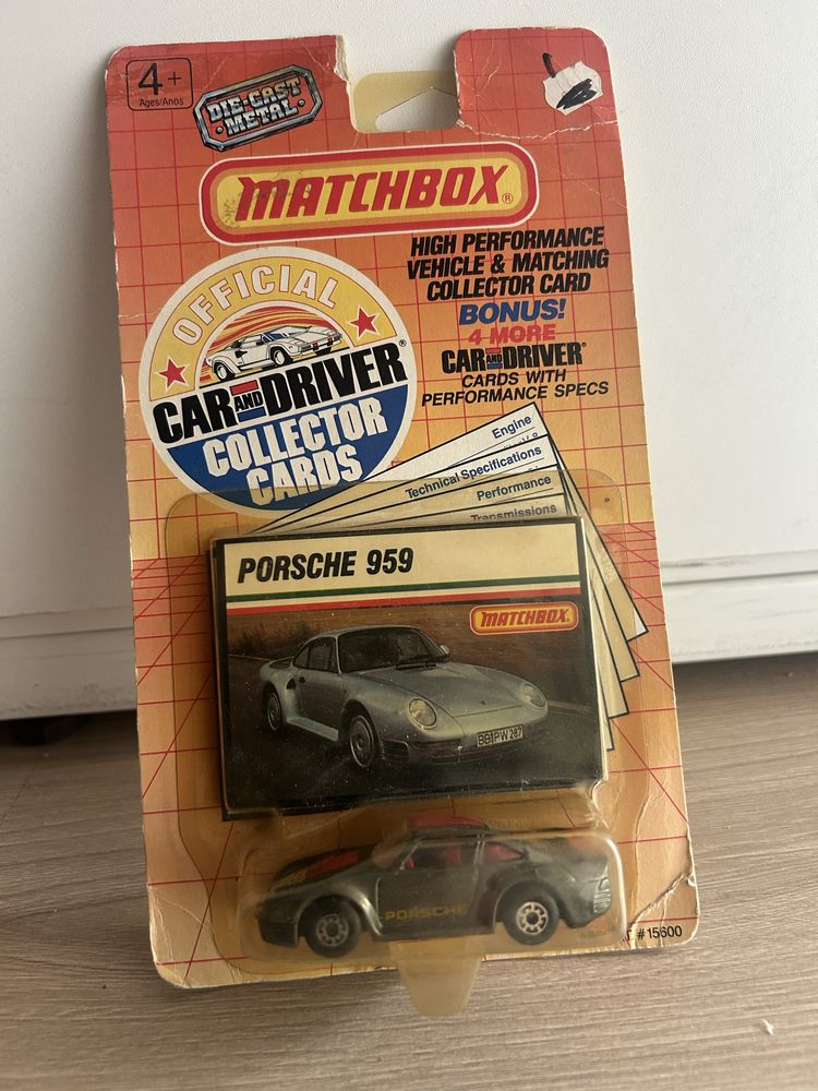 Porsche 959 matchbox nowy
