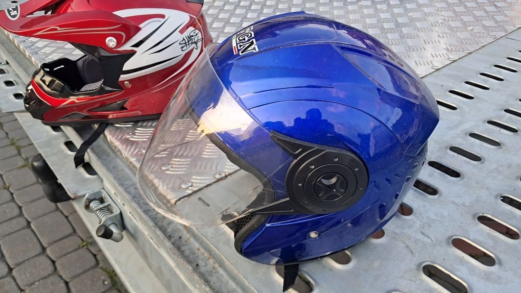 Kaski motocyklowe kask enduro cross scigacz