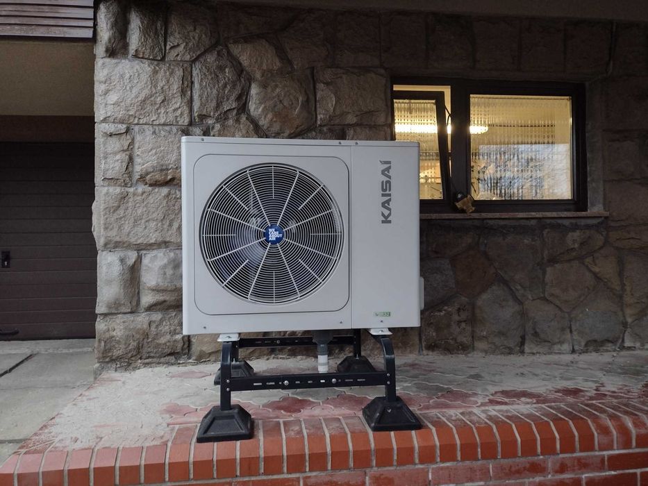 Dostawa i montaż pompy ciepła KAISAI CO/CWO Kompleksowo!