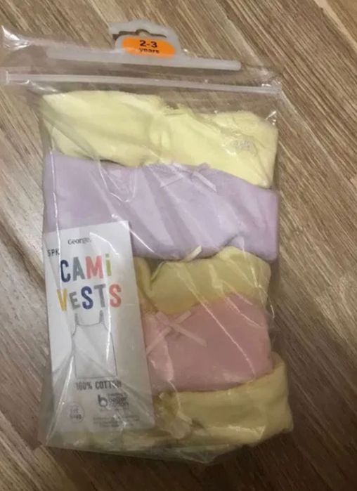 Новые майки George девочка поштучно 1 2 3 4 5 6 7 8 9 10