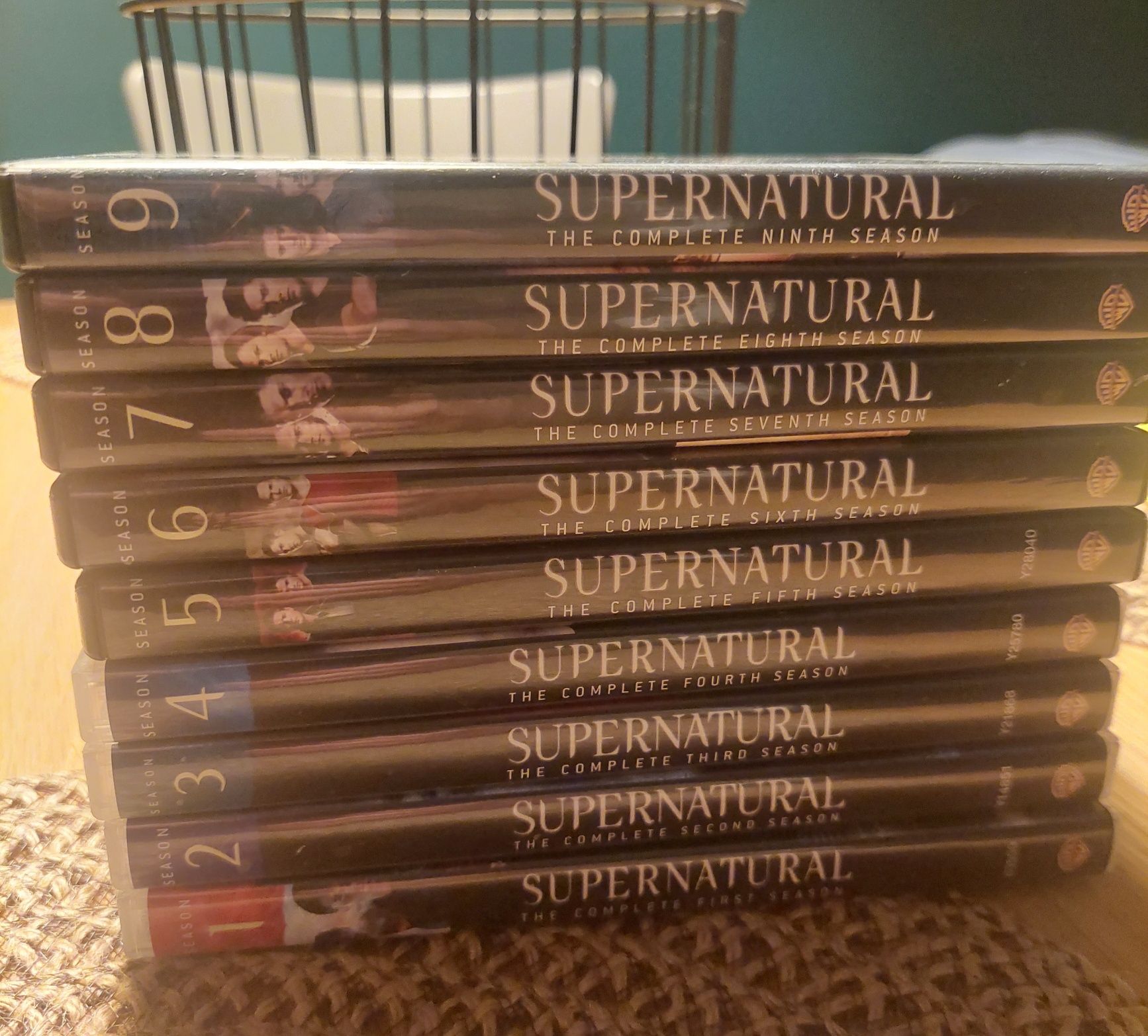 Supernatural Nie z tego świata 9 dziewiec sezonow na dvd