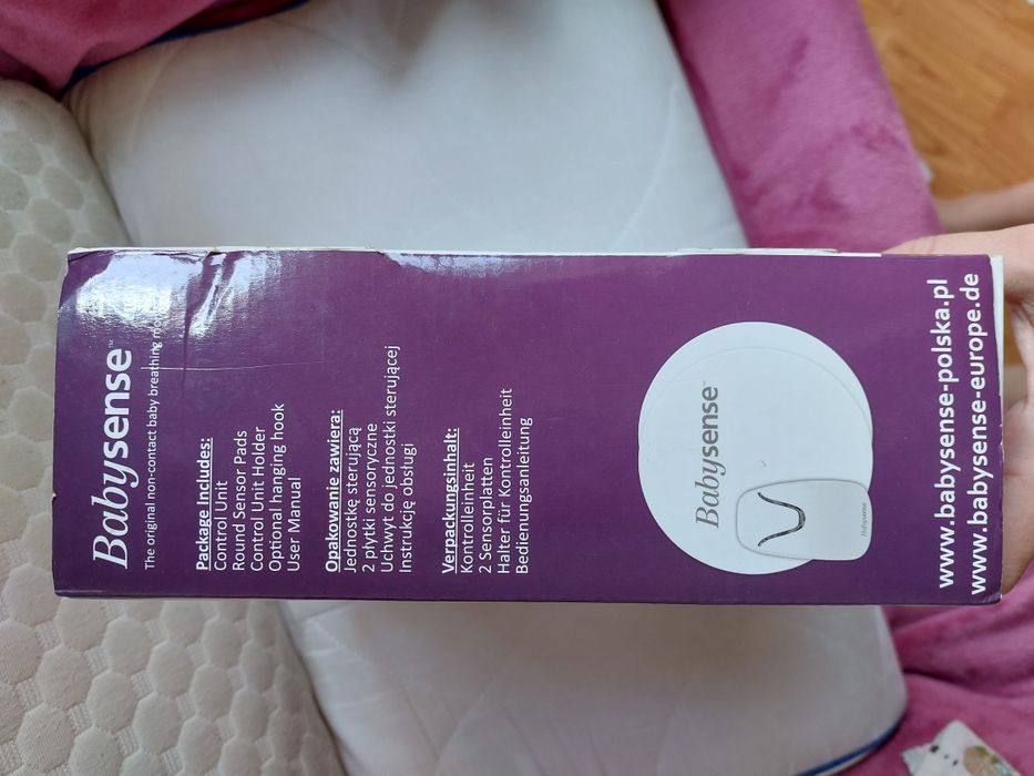 Babysense 7 czujnik oddechu niemowlaka monitor oddechu