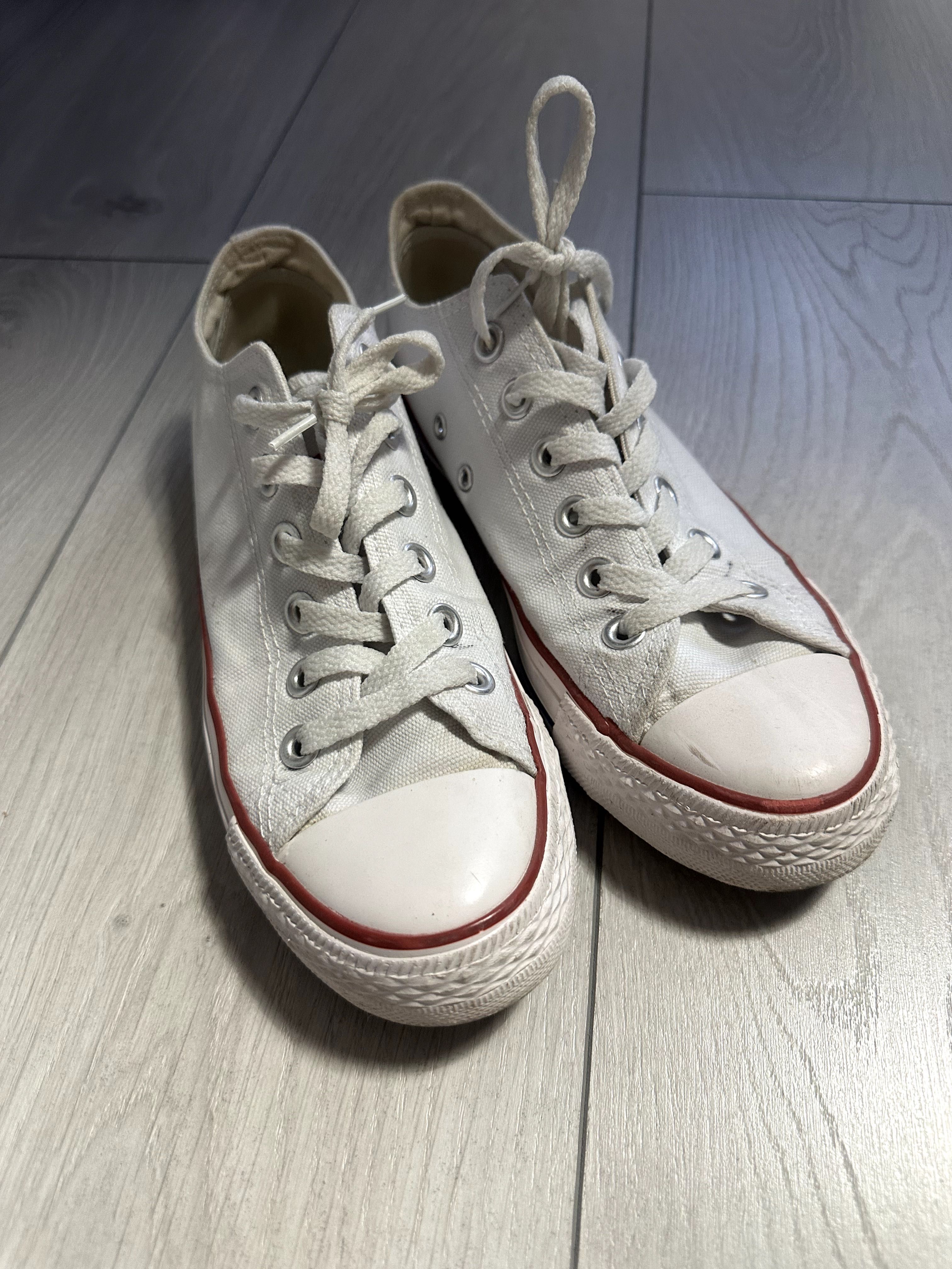Converse Trampki Chuck Taylor All Star białe rozmiar 37 krótkie