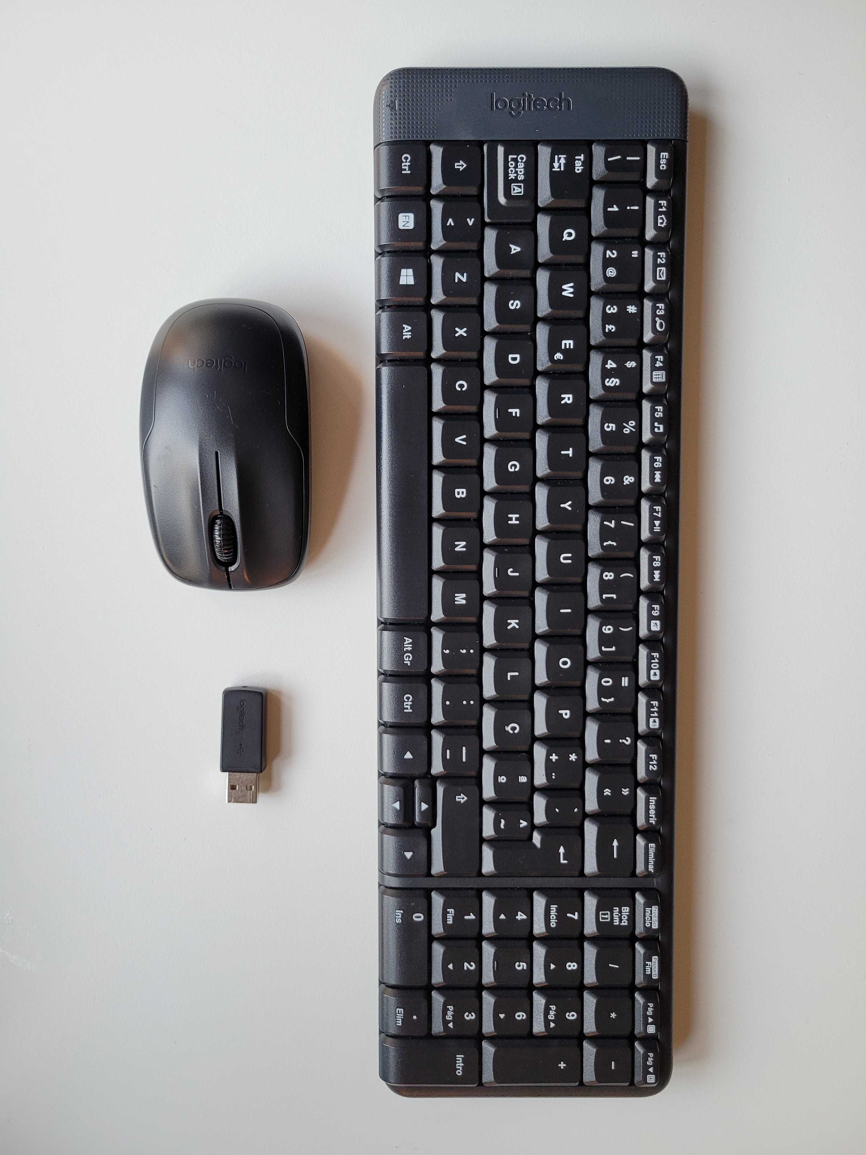 Teclado + Rato Logitech MK220