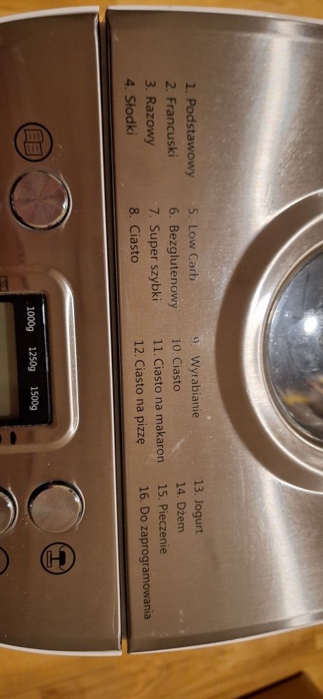 SilverCrest automat do chleba