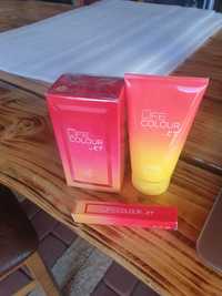 zestaw Avon Life Colour by Kenzo 50 ml Woda perfumowana balsam perfum