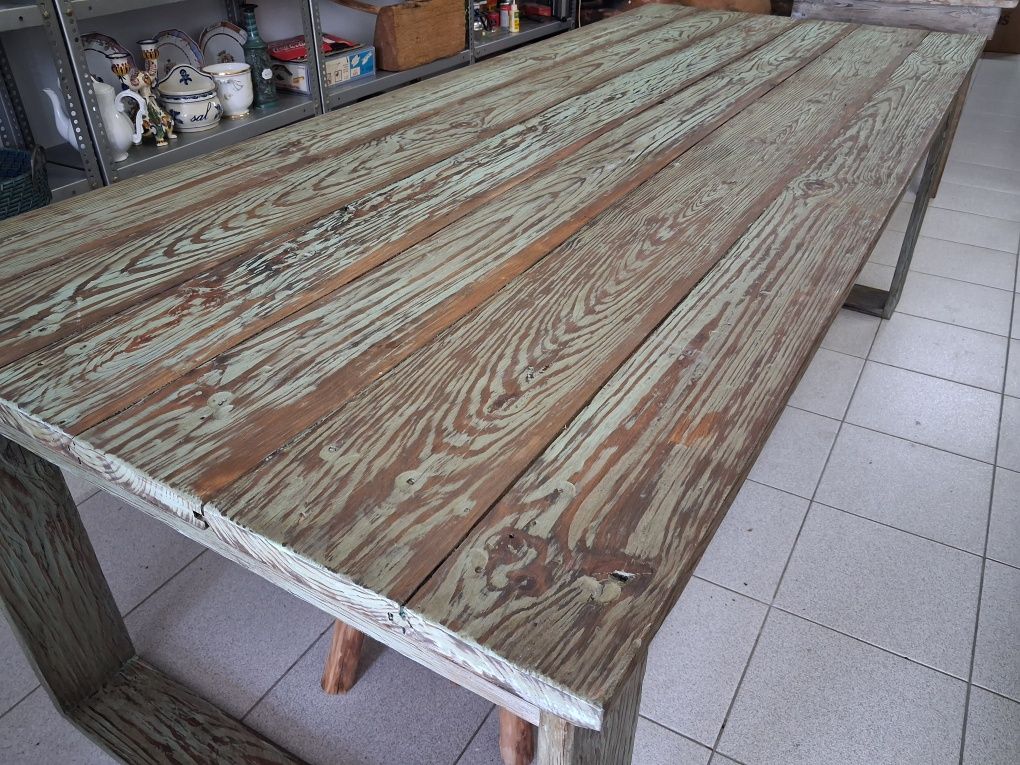 Mesa rustica madeira de Pinho