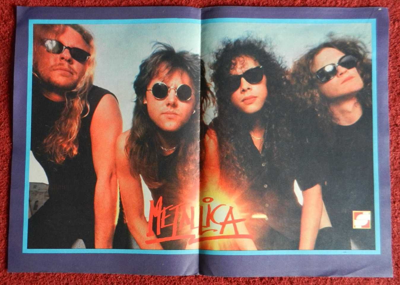 Metallica plakat Razem z PRL 1986 i bonus