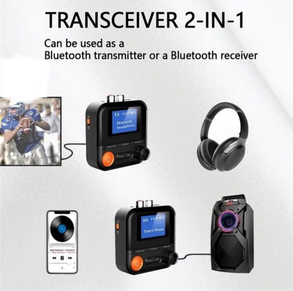 Kit transmissor receptor audio sem fio