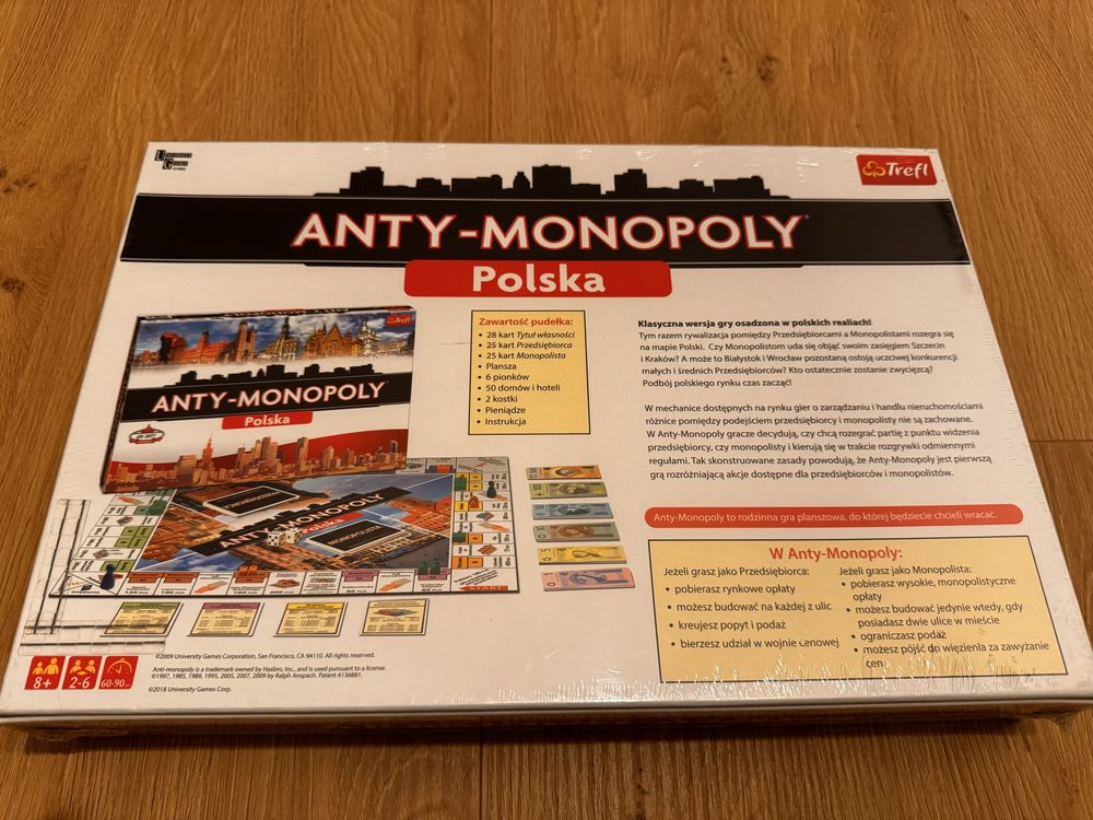 Anty-Monopoly - gra planszowa [nowa]