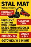 SKUP AUT ! za gotówkę ! Najlepsze ceny ! dojazd Lawetą !