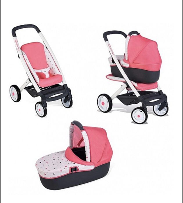 Коляска для ляльки 3в1 Maxi Cosi Quinny Люлька дитяча коляска для пупс
