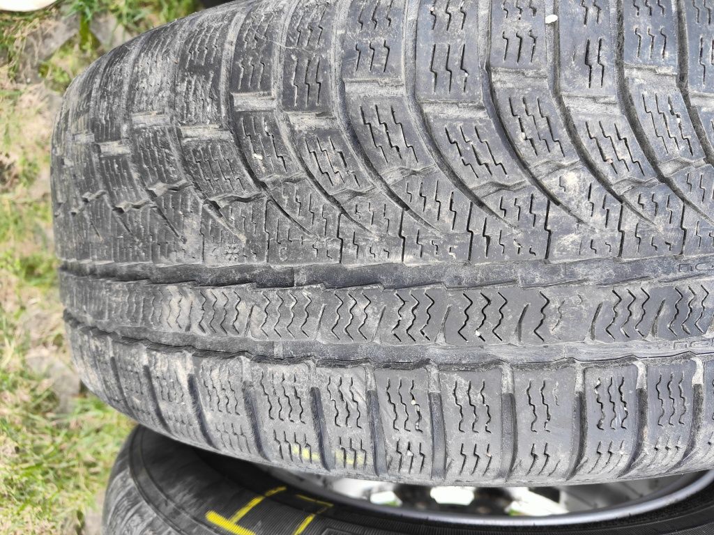 Koła Bmw F10 felgi 8J is30 5x120 Nokian WR A4 225/55r17 zimowe tanie