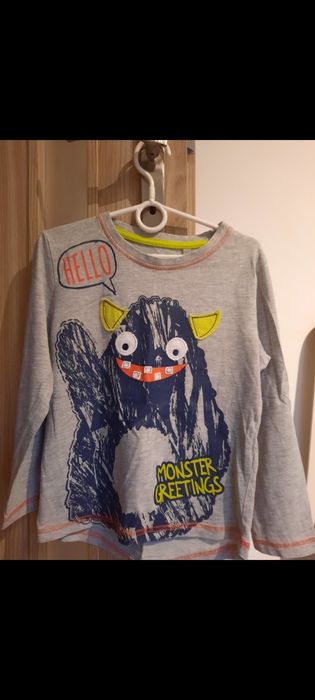 Bluzki na długi rękaw chłopięce