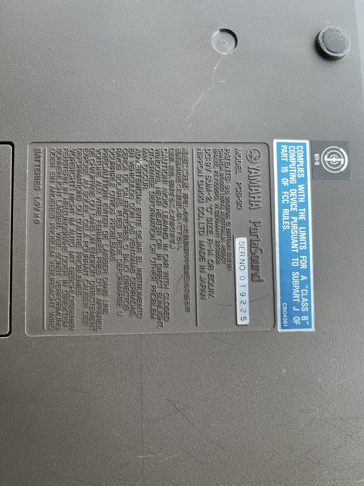 Yamaha PCS 30 keyboard vintage organy syntezator